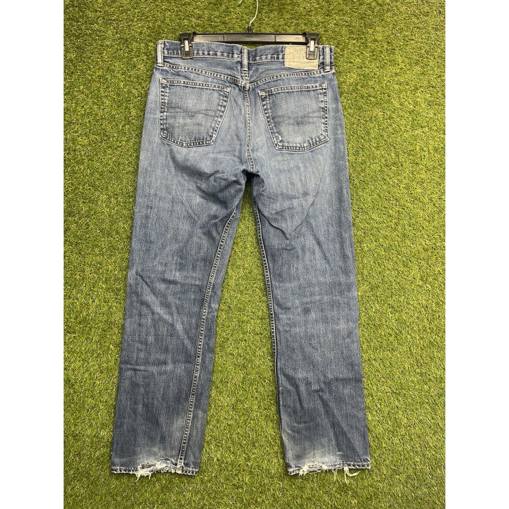Polo Ralph Lauren Jeans Mens 33x32 Straight Leg Denim Embroidered Classic RL y2k